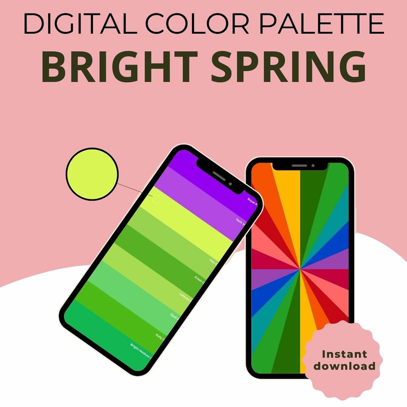 Bright Spring - Digital Color Palette
