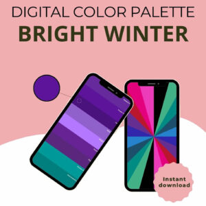 Bright Winter - Digital Color Palette